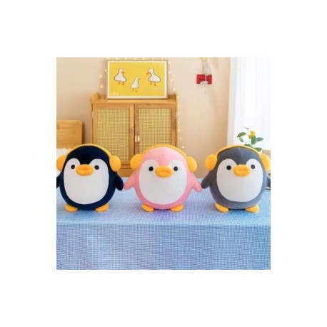 Pingüino con Audífonos